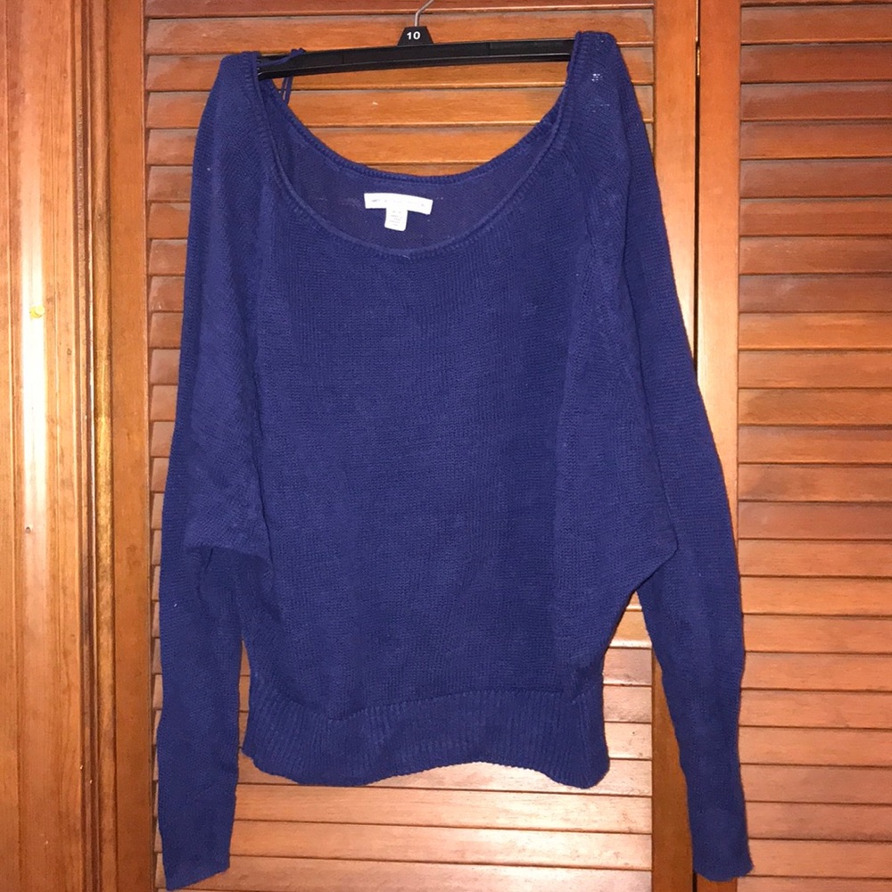 Navy blue sweater